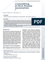 Lasers, Microneedling, Andplatelet-Richplasma Forskinrejuvenation Andrepair