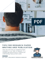 Essential Tips for Research Paper Writing and Publication