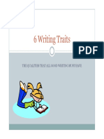 6 Traits Powerpoint PDF