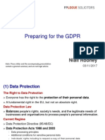 Preparing for the GDPR