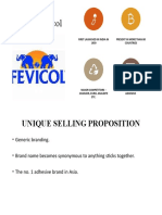 About Fevicol: First Launched in India in 1959 Present in More Than 80 Countries