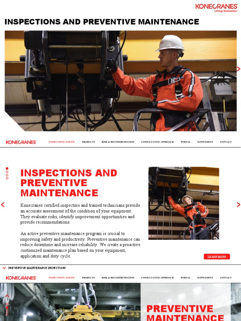 Inspections and Preventive Maintenance | PDF | Risk | Nondestructive ...