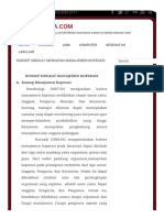 Konsep Singkat Mengenai Manajemen Koperasi PDF