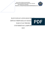 Rancangan Pengeluaran Dana DPM 2019