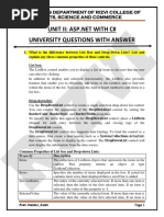 University Questions With Answer: B.SC - It/Cs Department of Rizvi College of Arts, Science and Commerce