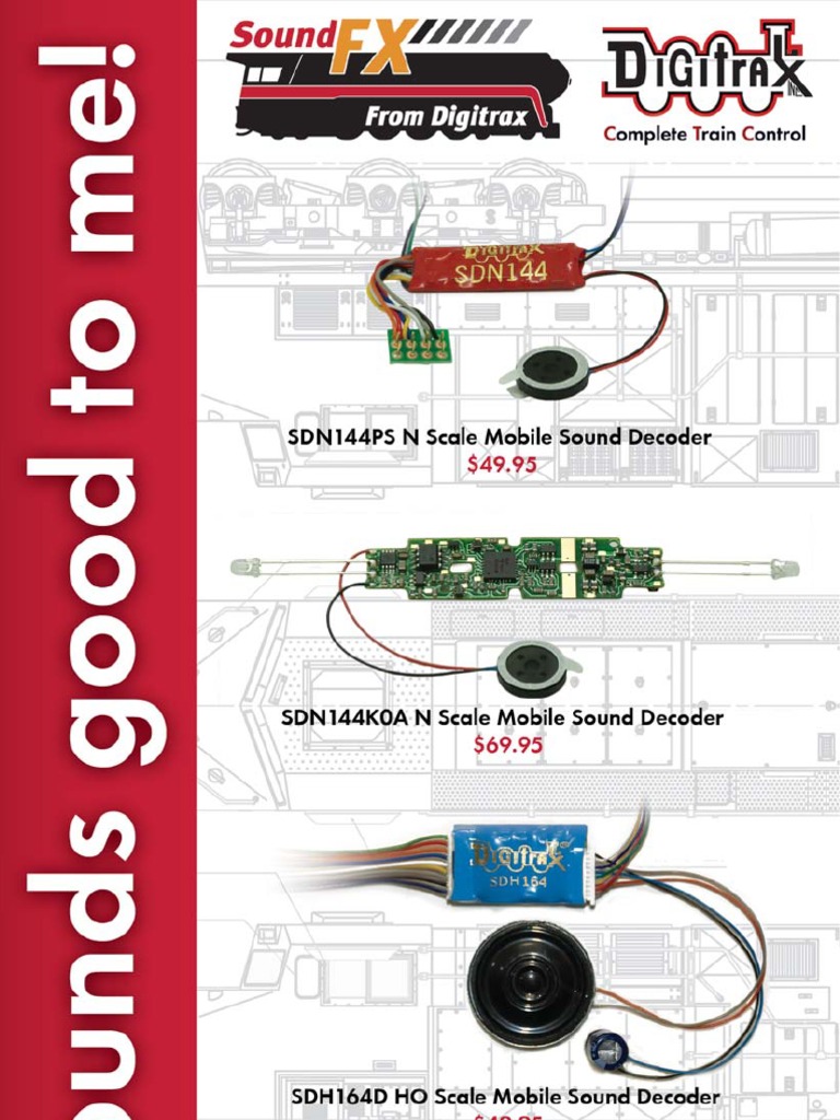 Catalogo Digitrax 2010 Amplifier Power Supply