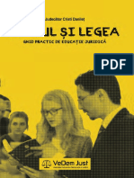 Ghidul Elevul Si Legea - 2020 PDF