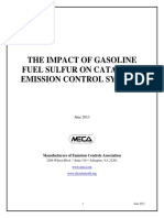 Gasoline Fuel Sulfur 2013final PDF