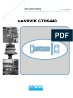 Sandvik Cths440: Spare Parts Catalog