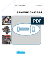 SANDVIK CH870:01: Spare Parts Catalog
