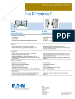 What's The Difference?: Electrical Sales and Distributor Training Product Comparison