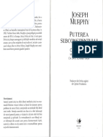 Puterea Subconstientului - Joseph Murphy PDF