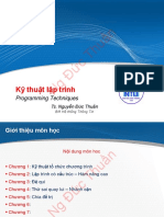 Kĩ thuật lập trình - Chương 5 - Chia để trị