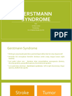 Gerstmann Syndrome