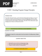 MODULE 4 in Genetics