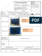 4M Change Request Form