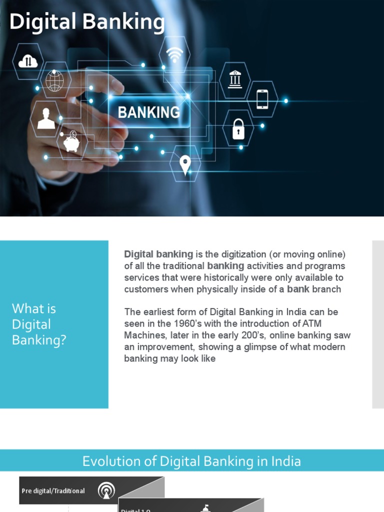 Digital Banking Pdf Financial Services Computing