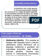 Şcoala În Societatea Postmodernă