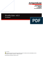 SiteBuilder v6.0 User Manual
