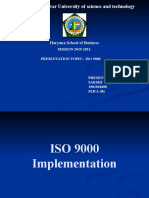 6 ISO 9000 Implementation