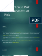 Introduction to Risk Components