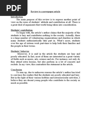 Review to a newspaper article.docx