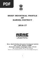 Brief Industries Profile of Kangra (H.P.)