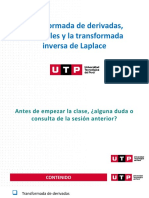 S12.s1-Transformada de Derivadas, Integrales y La Transformada Inversa de Laplace