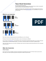 Piano Chord Inversions: What Is An Inversion