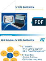 LED Solutions For LCD Backlighting