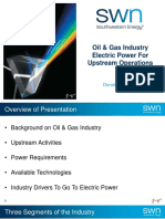 Oil & Gas Industry Electric Power For Upstream Operations: Donald K. Sevier