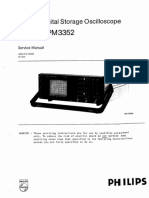 PHILIPS PM3350 PM3352 Service Manual