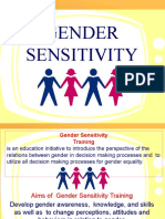Gender Sensitivity
