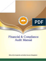 Financial & Compliance Audit Manual: Office of The Comptroller and Auditor General of Bangladesh