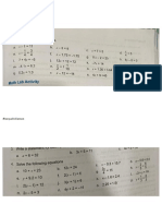Simple Equations Isequaltoklasses Worksheet