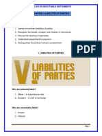 Chapter 4-Liabilities of Parties