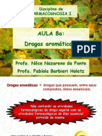 Aula 8a. Drogas Aromaticas