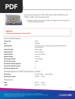 Datasheet 80010992 | PDF | Decibel | Antenna (Radio)