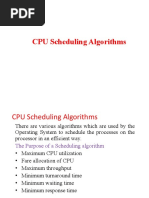 CPU Scheduling