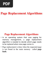 Page Replacement Algorithms