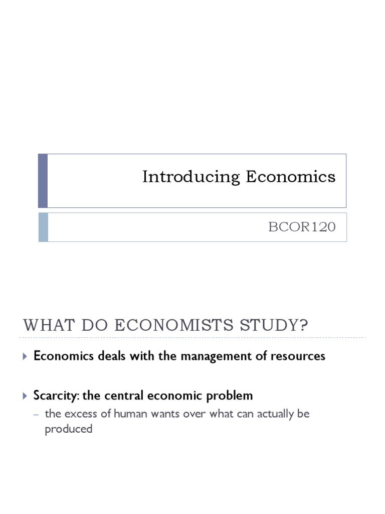 Chapter 1 Micro | PDF | Macroeconomics | Economics