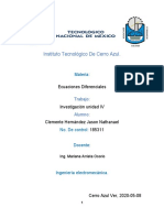 Ecuaciones Diferenciales Unidad 4