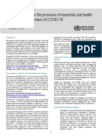 WHO 2019 nCoV Oral - Health 2020.1 Eng PDF