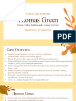 Thomas Green: Case Study Analysis