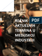 RECNIK TERMINA U MEDIJSKOJ INDUSTRIJI Srpski-Latinica