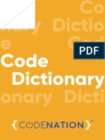 Code Nation Code Dictionary