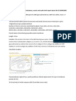 Go To Different NCBI Databases, Search and Make Brief Report About This ID AM492698 and Related Protein