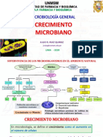 Teoría CRECIMIENTO MICROBIANO 2020 II PDF