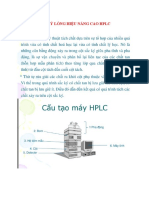 SẮC KÝ LỎNG HIỆU NĂNG CAO HPLC