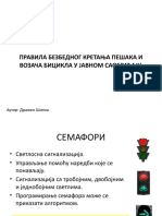 Правила безбедног кретања пешака и возача бицикла